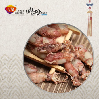 진미식품 반건조꼴뚜기 500g 3봉지 12봉지